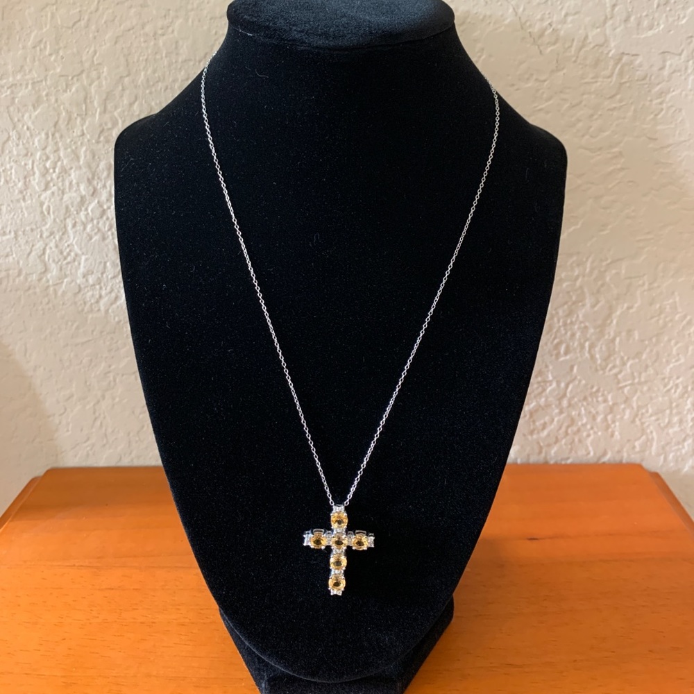 Sterling Silver Cross Necklace